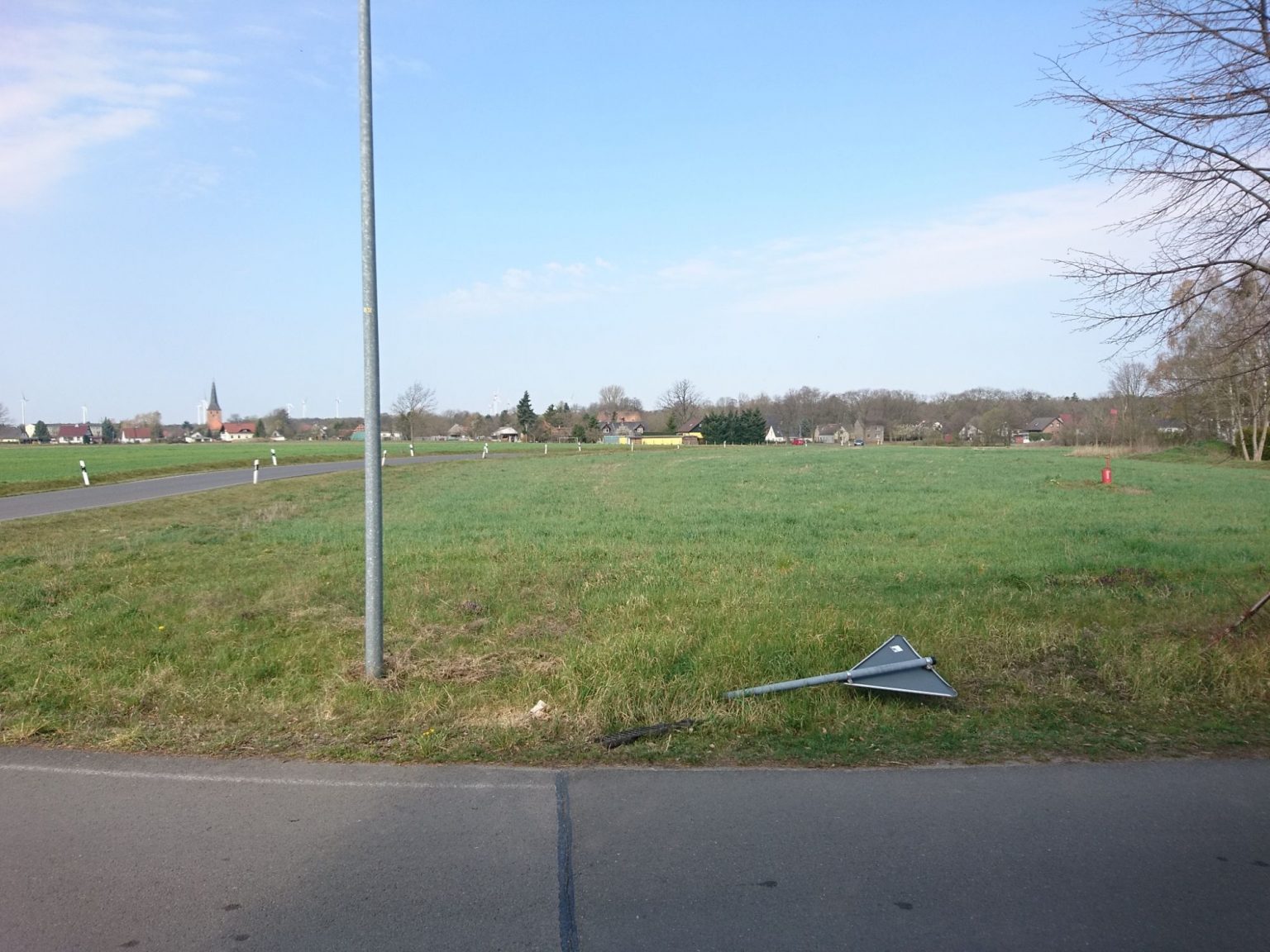 Verkehrsunfall mit Fahrerflucht im Ortsteil Krieschow - Gemeinde Kolkwitz